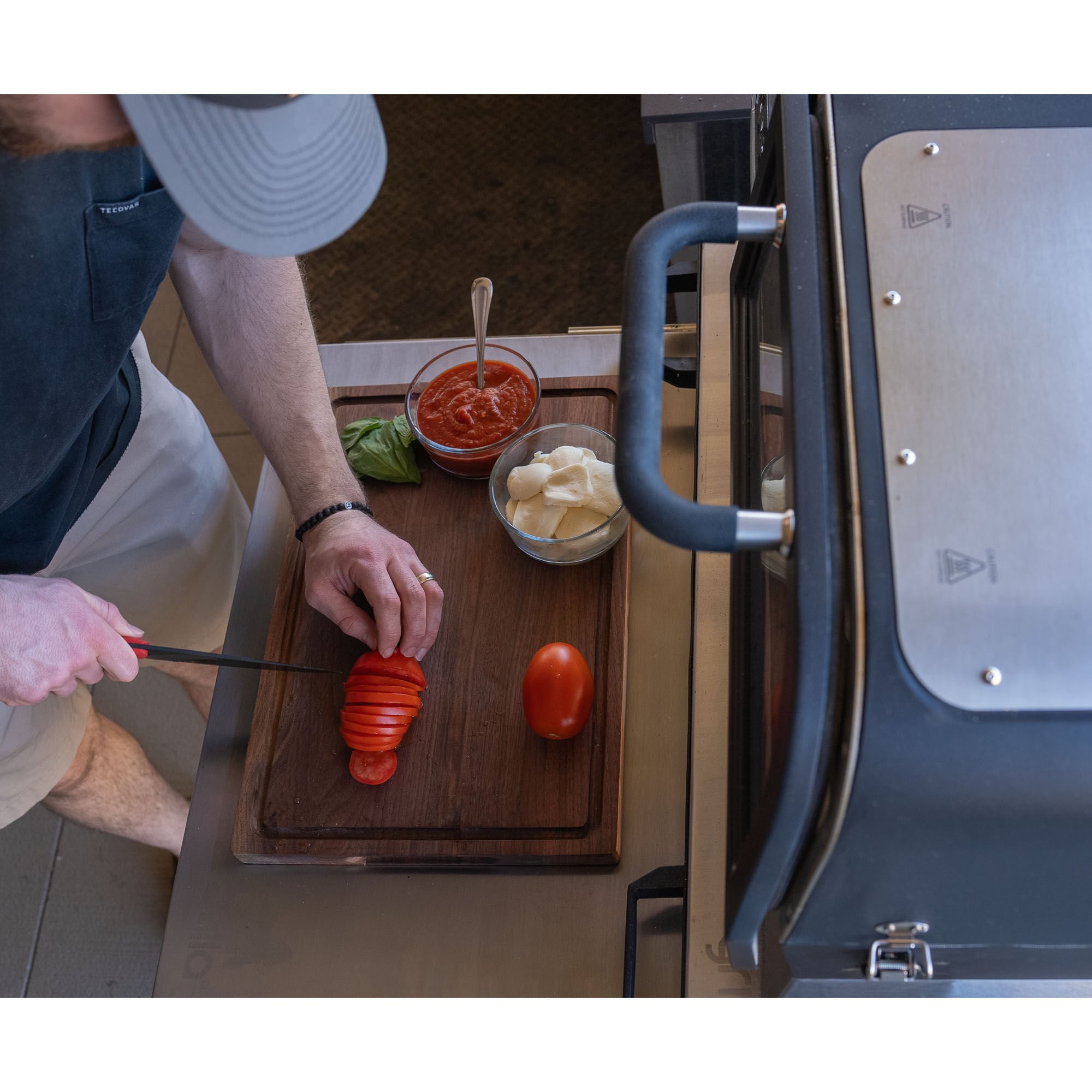 Outdoor Cooking Prep Cart