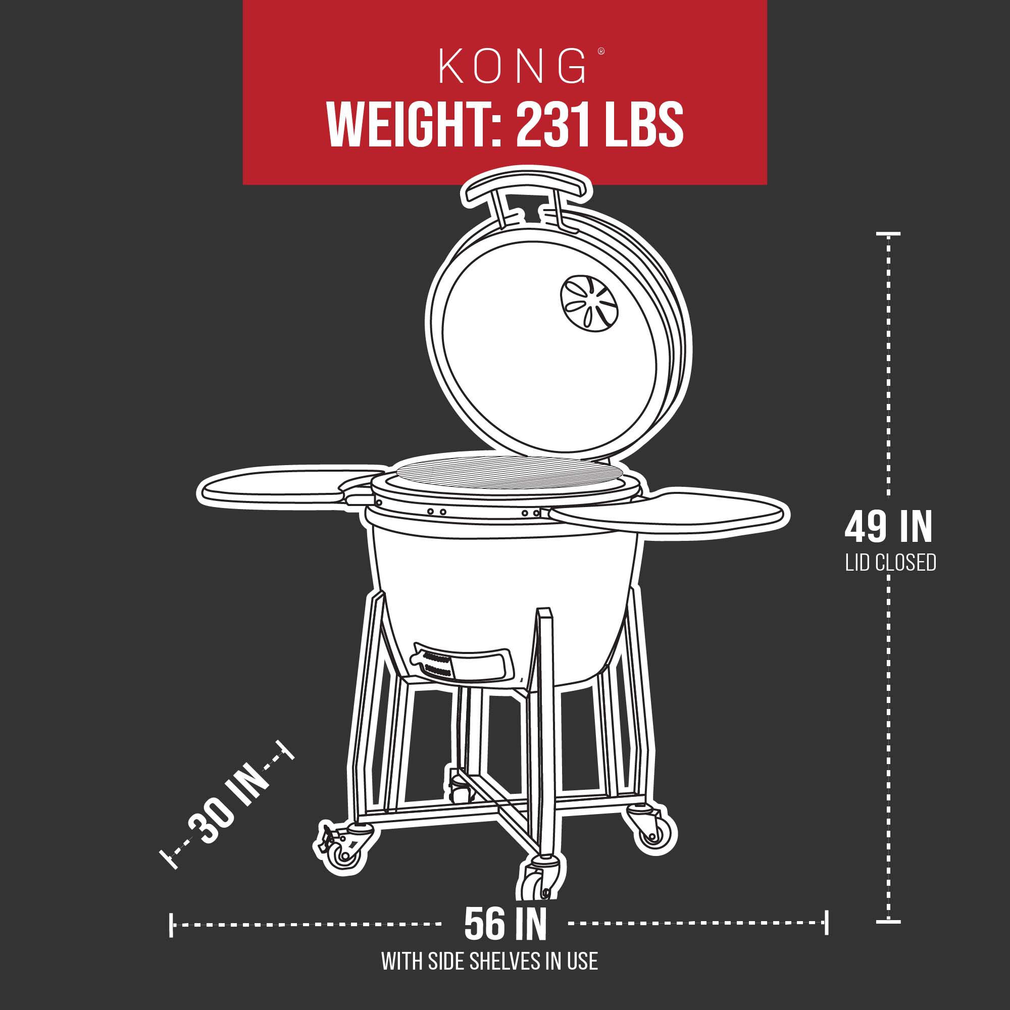 Kong Ceramic Kamado Grill