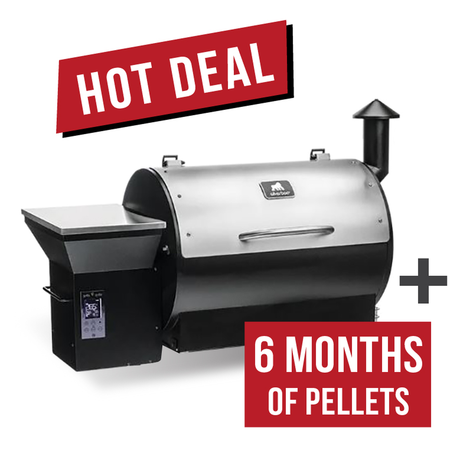 Silverbac BuiltIn + Pellets Summer Sale Bundle Grilla Grills