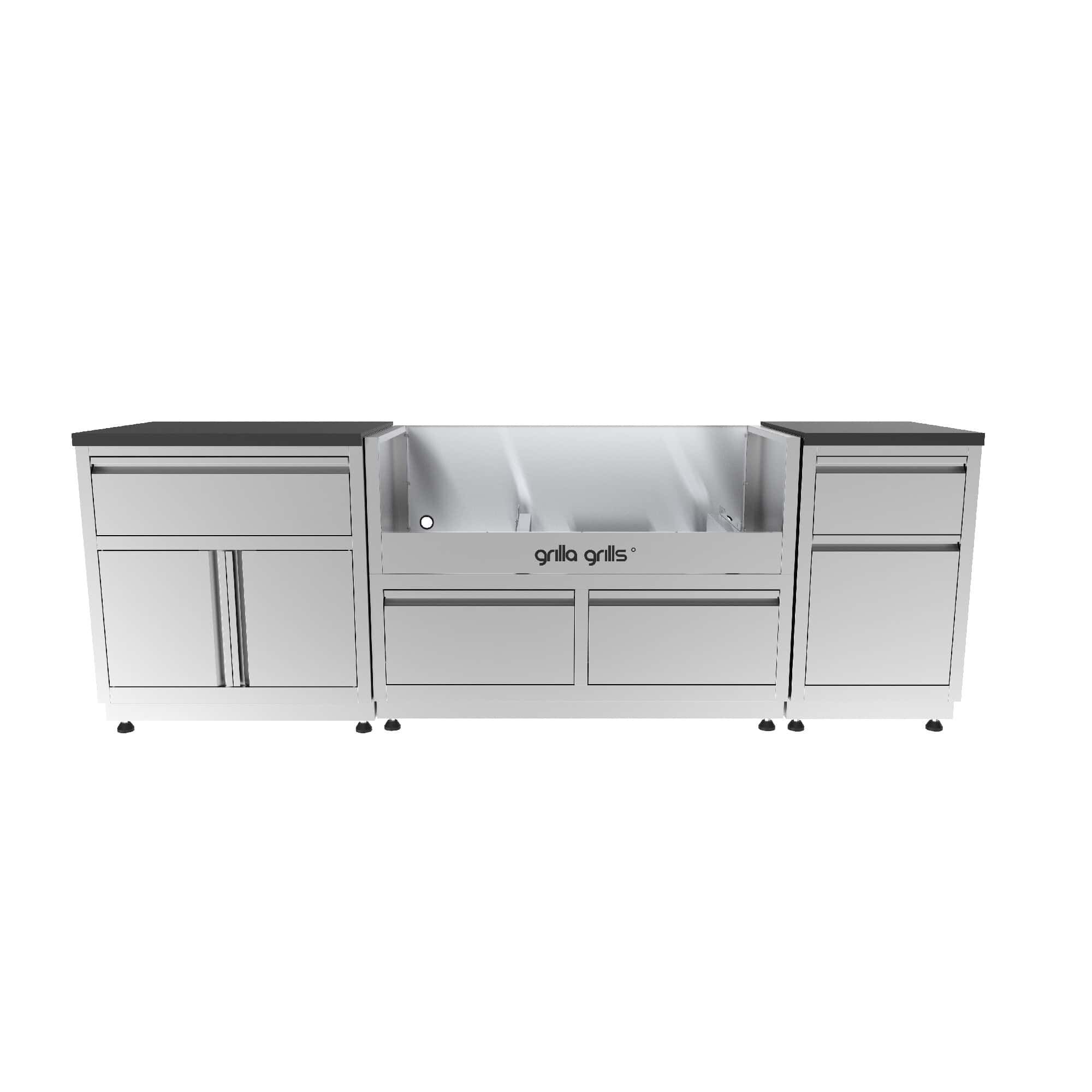 3-Piece Outdoor Kitchen for Kong/Silverbac