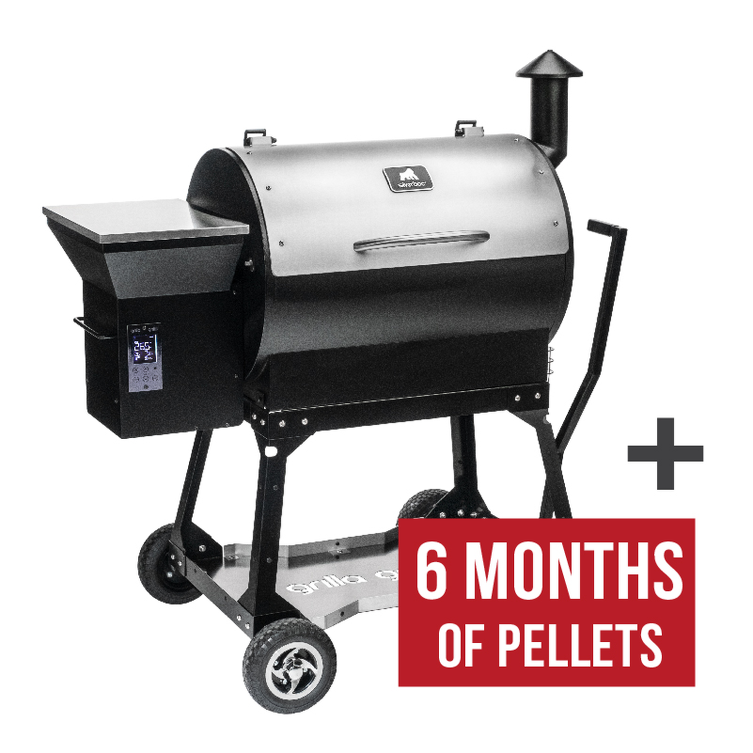 Silverbac AllTerrain Alpha Connect WiFi + Pellets Bundle Grilla Grills