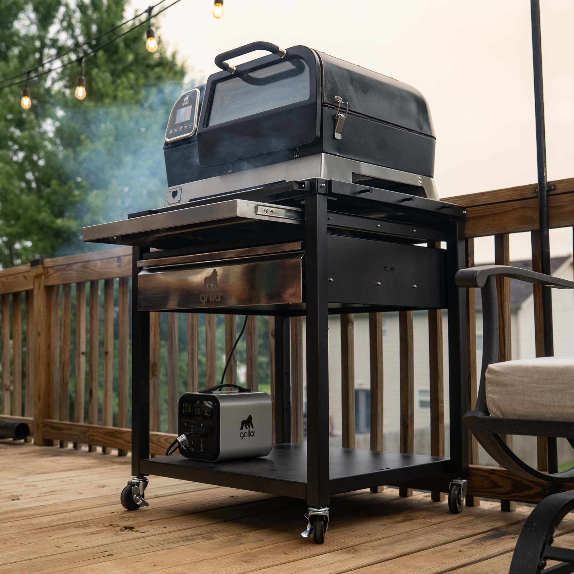 Outdoor Cooking Prep Cart