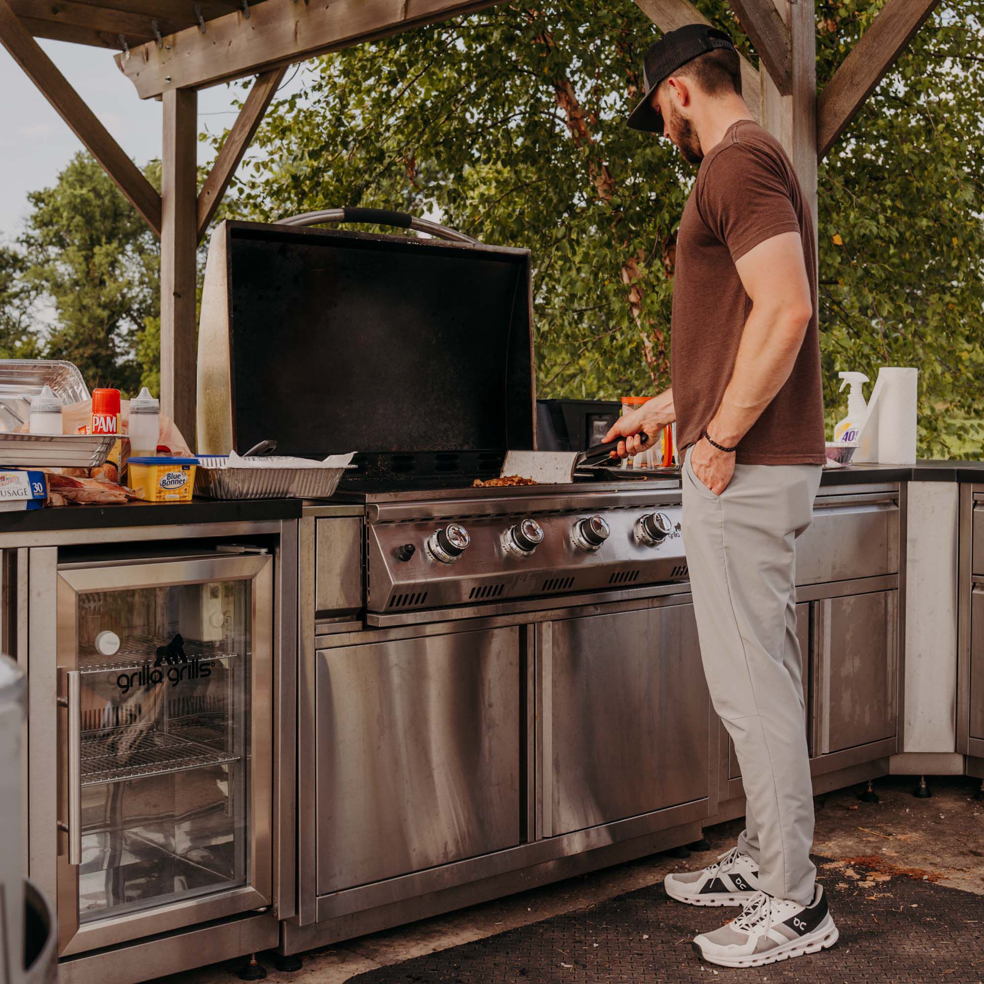 31.5" Outdoor Kitchen Cabinet