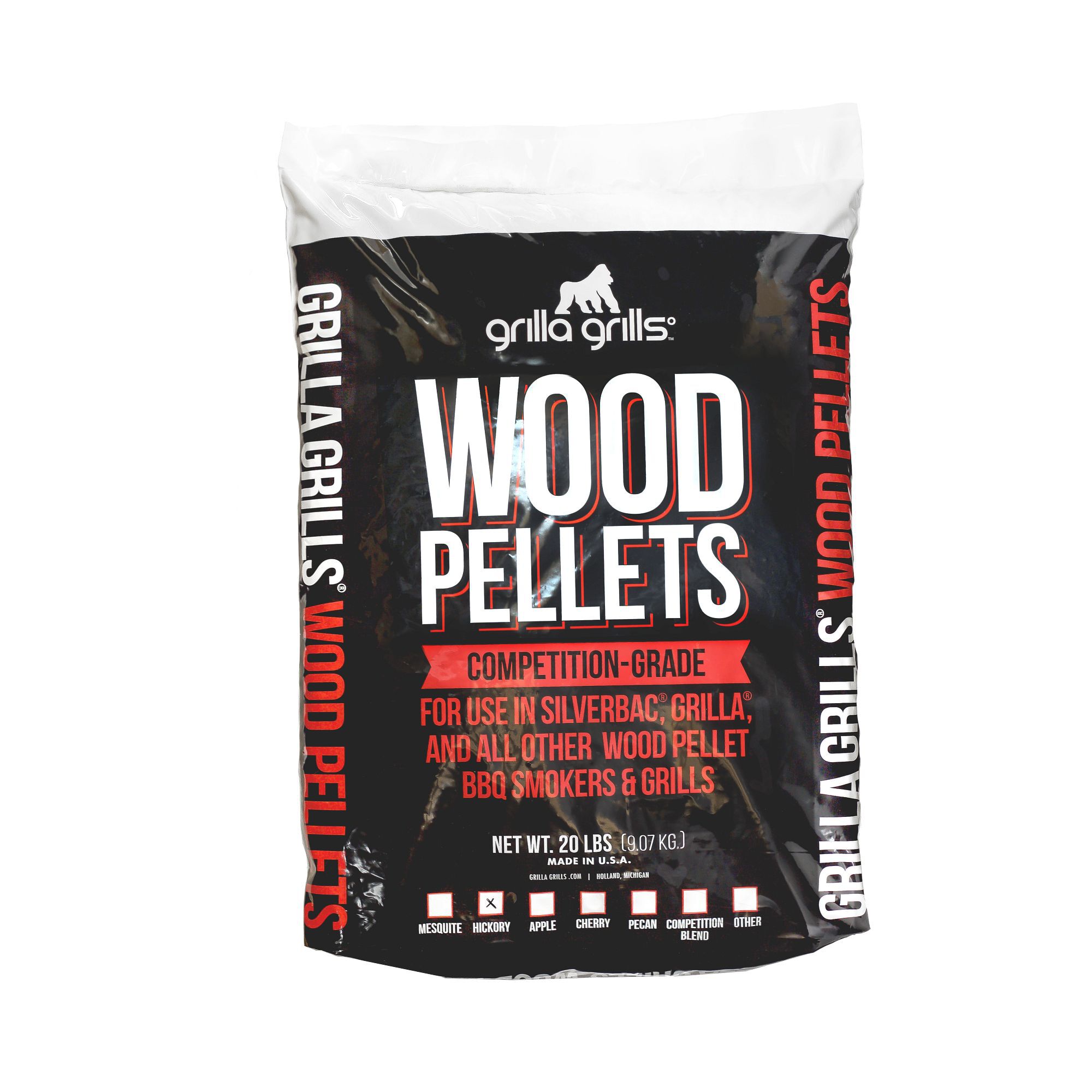 Hickory Wood Pellets (20lbs)