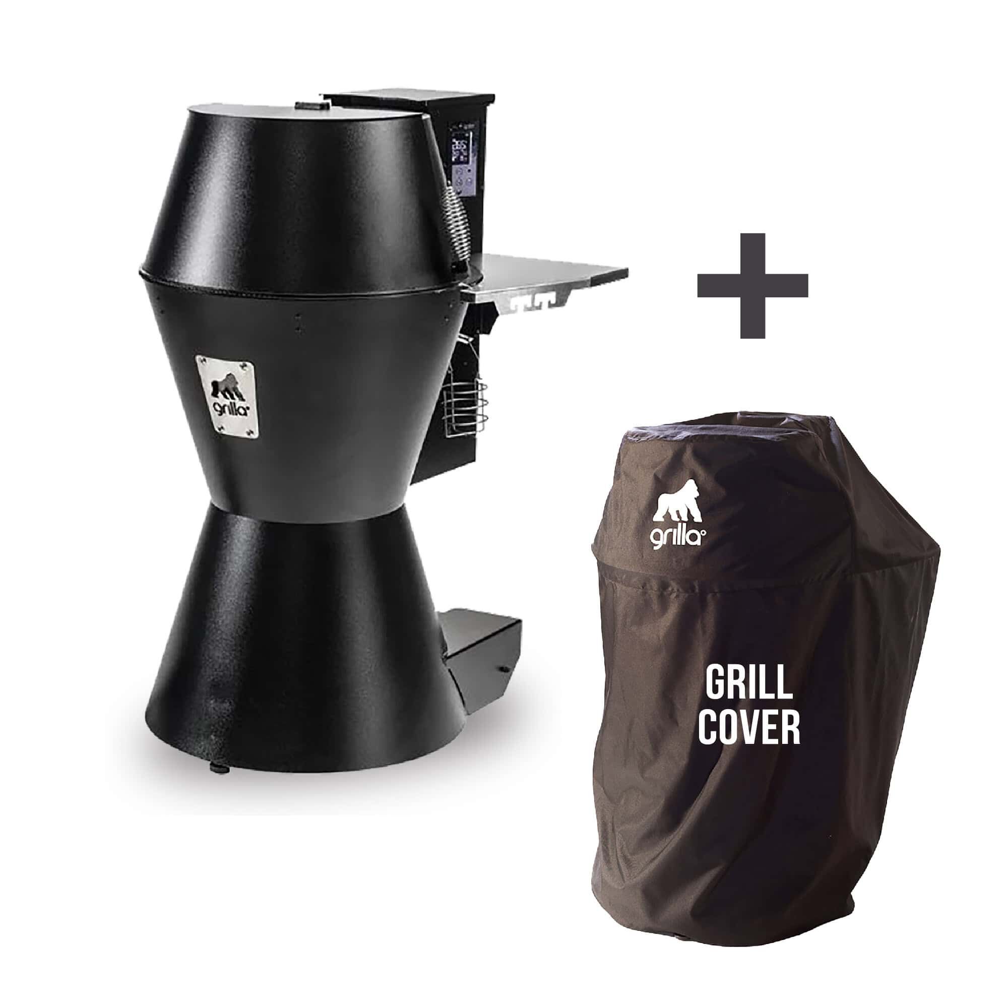 Grilla OG Wood Pellet Smoker + Cover Bundle