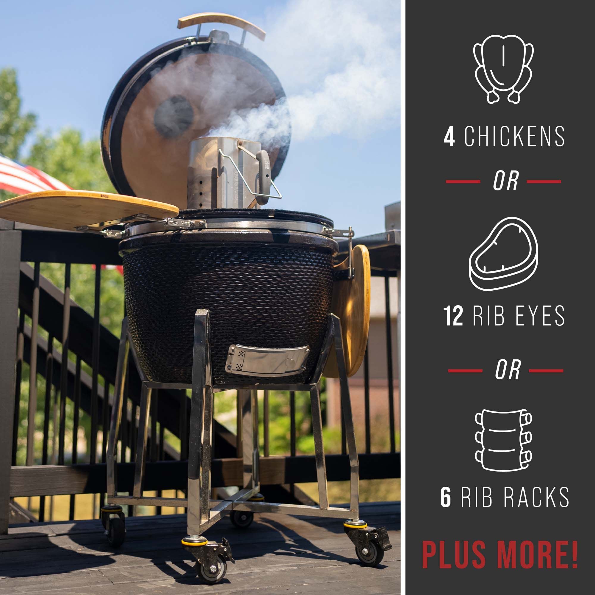 Kong Ceramic Kamado Grill