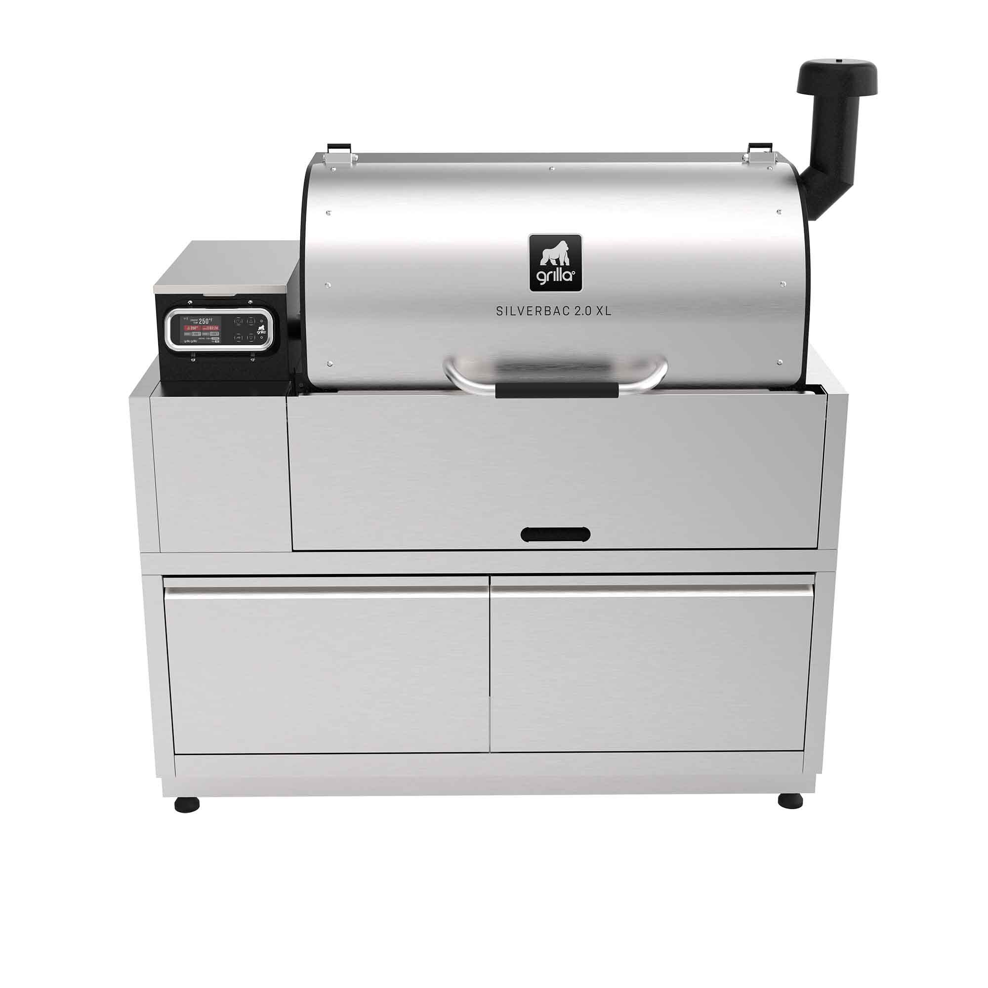 Silverbac® 2.0 XL Wood Pellet Grill Built-In