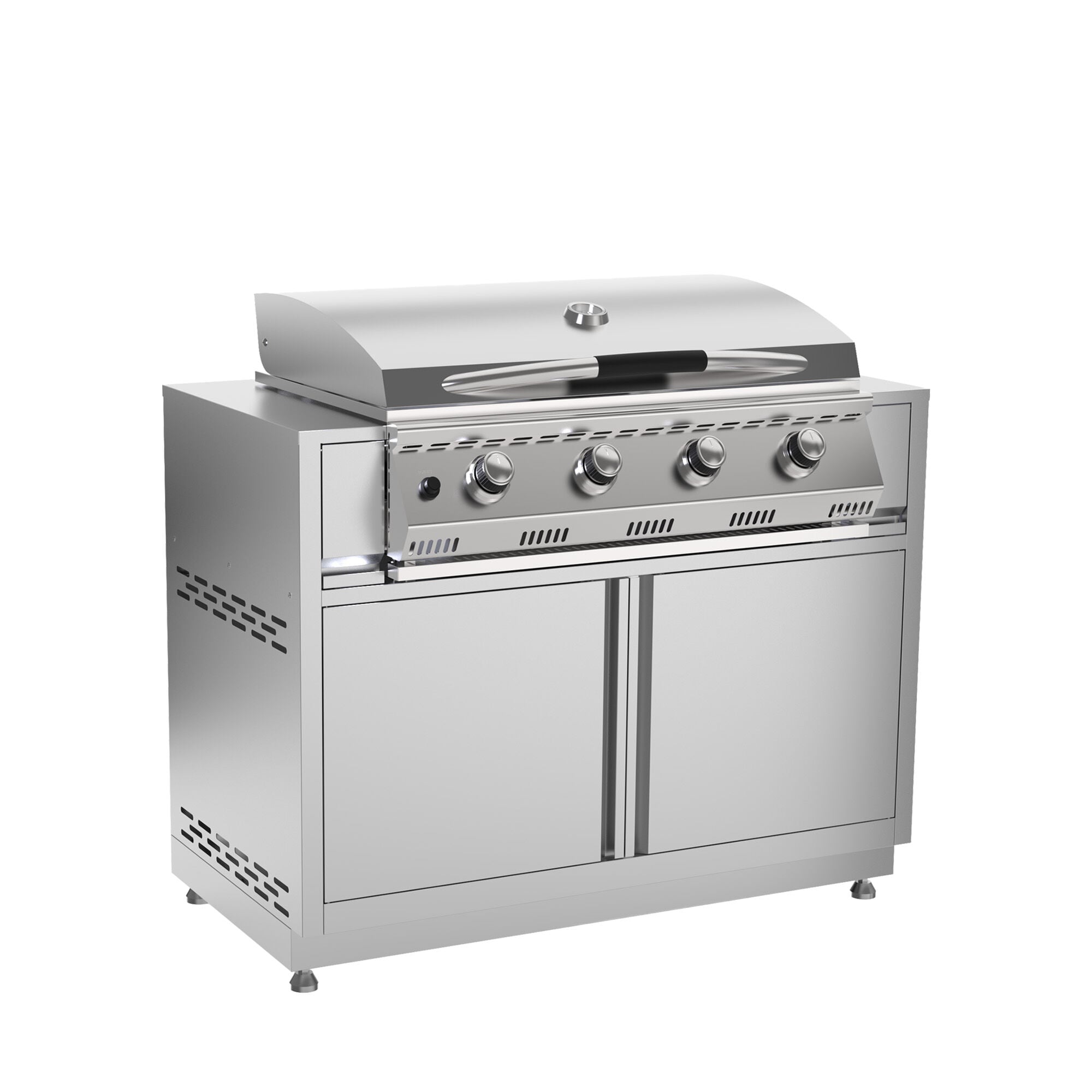 Primate Built-in Cabinet + Primate Gas Grill/Griddle Top