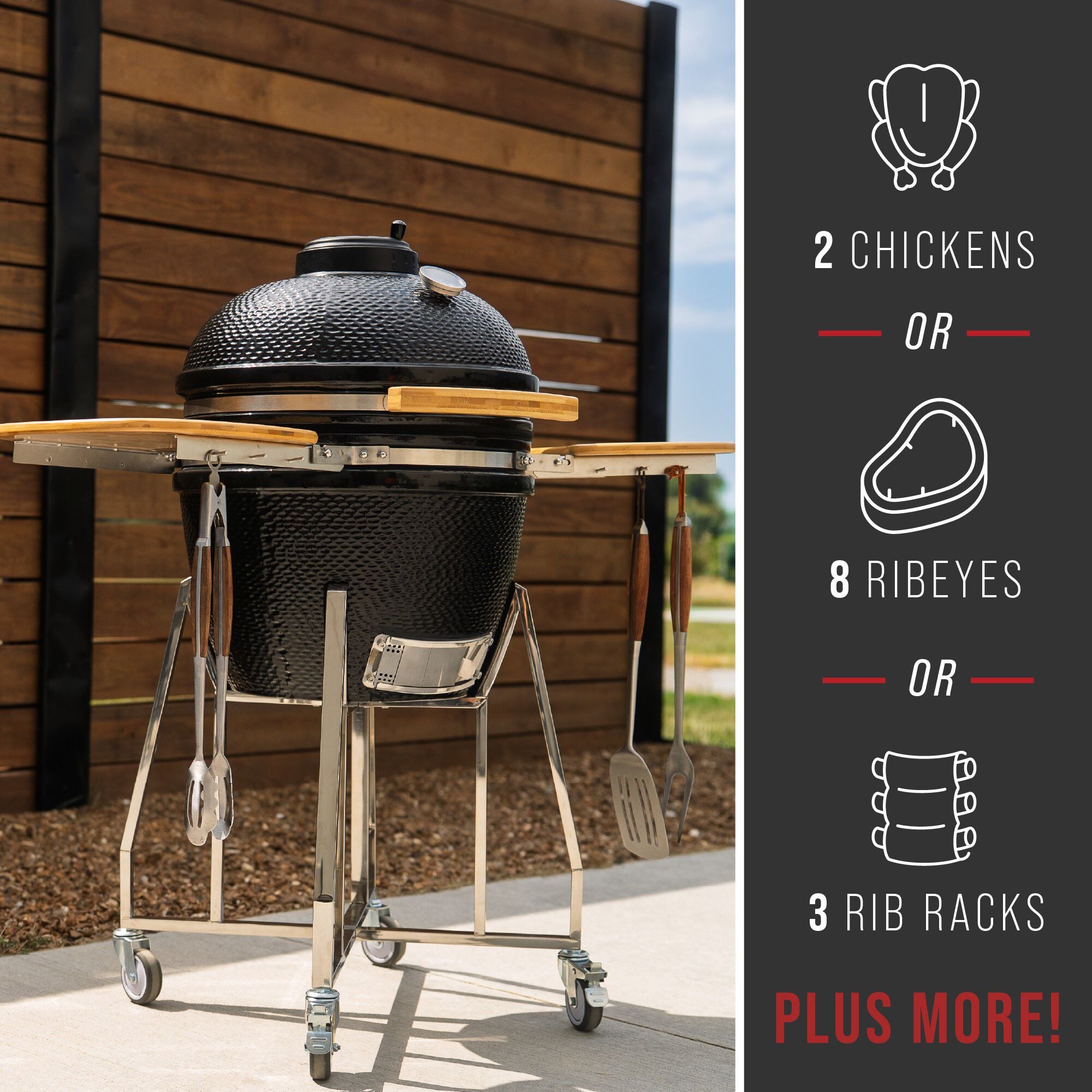 Medium Kong Ceramic Kamado Grill
