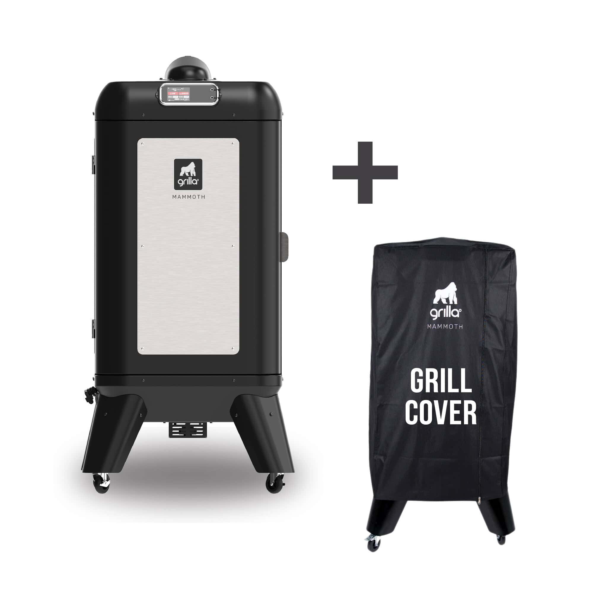 Mammoth Vertical Pellet Smoker + Cover Bundle