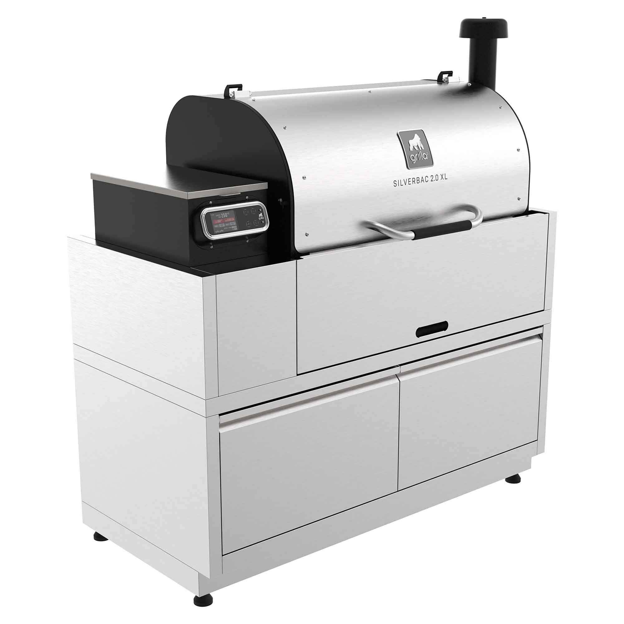 Silverbac® 2.0 XL Wood Pellet Grill Built-In