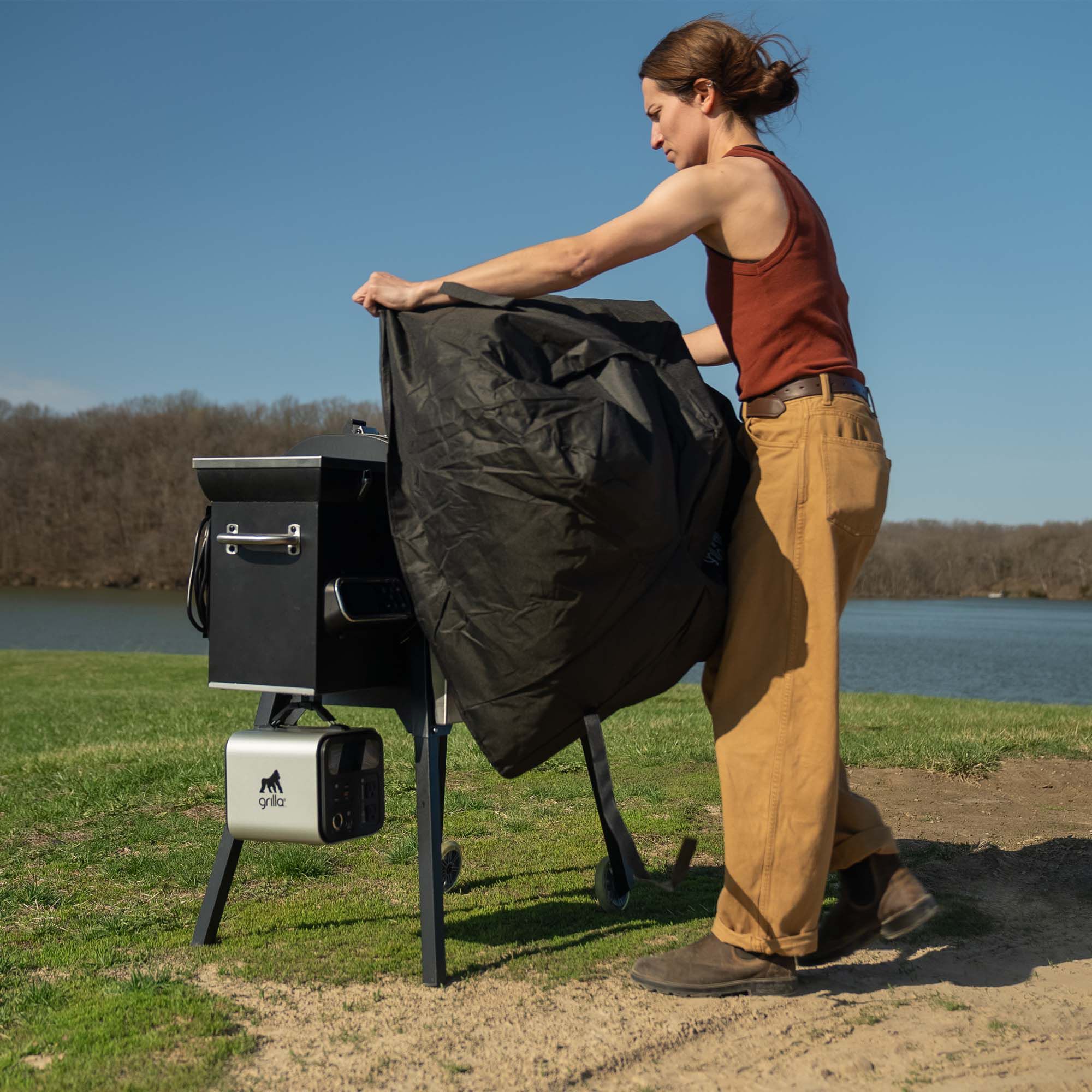Chimp Grill Cover