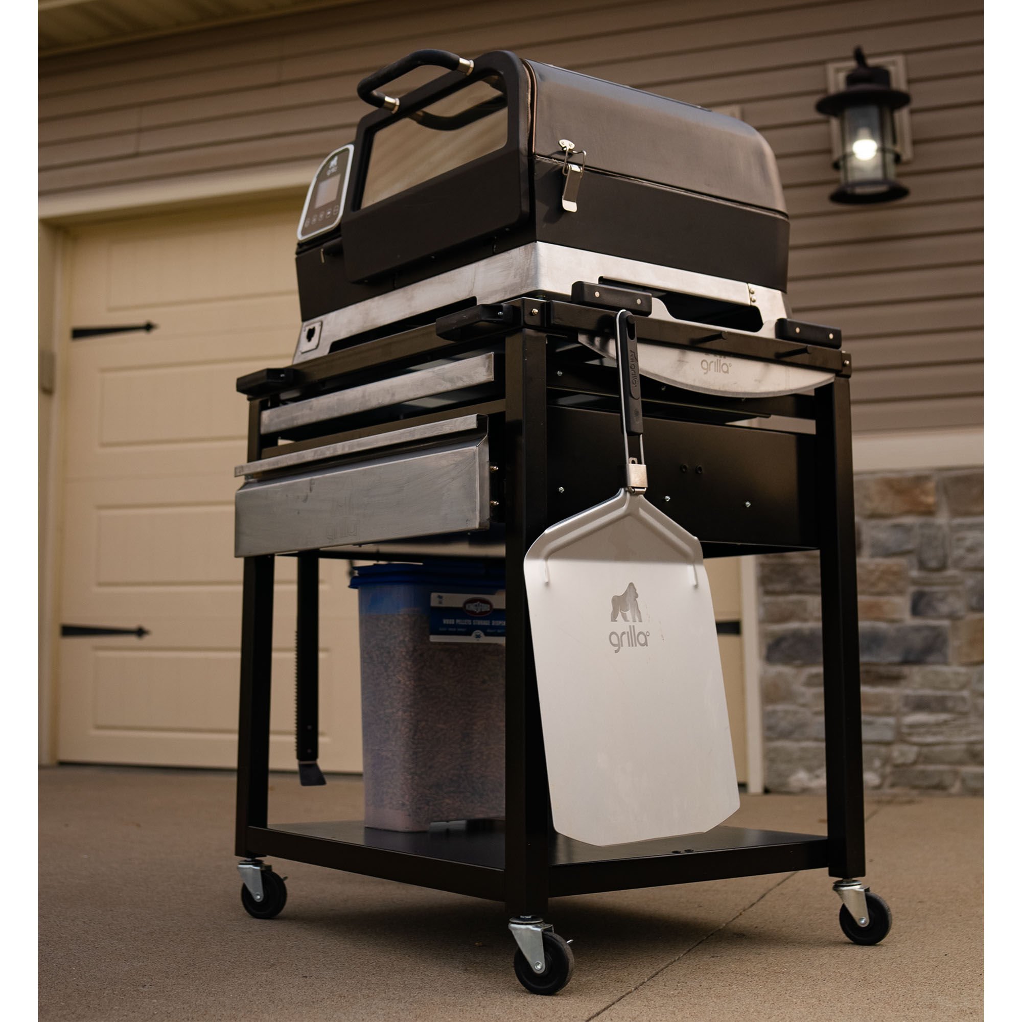 Outdoor Cooking Prep Cart