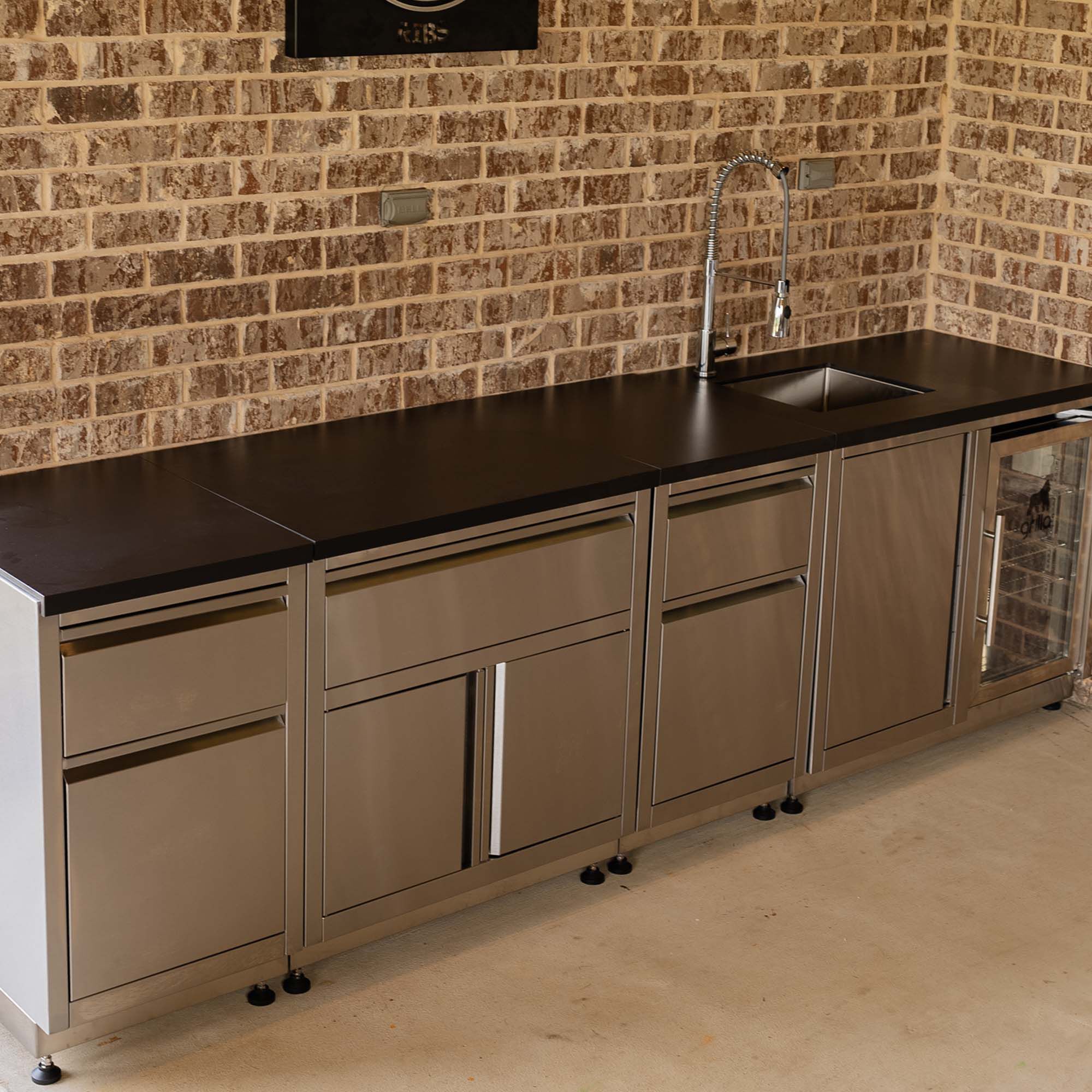 31.5" Outdoor Kitchen Cabinet