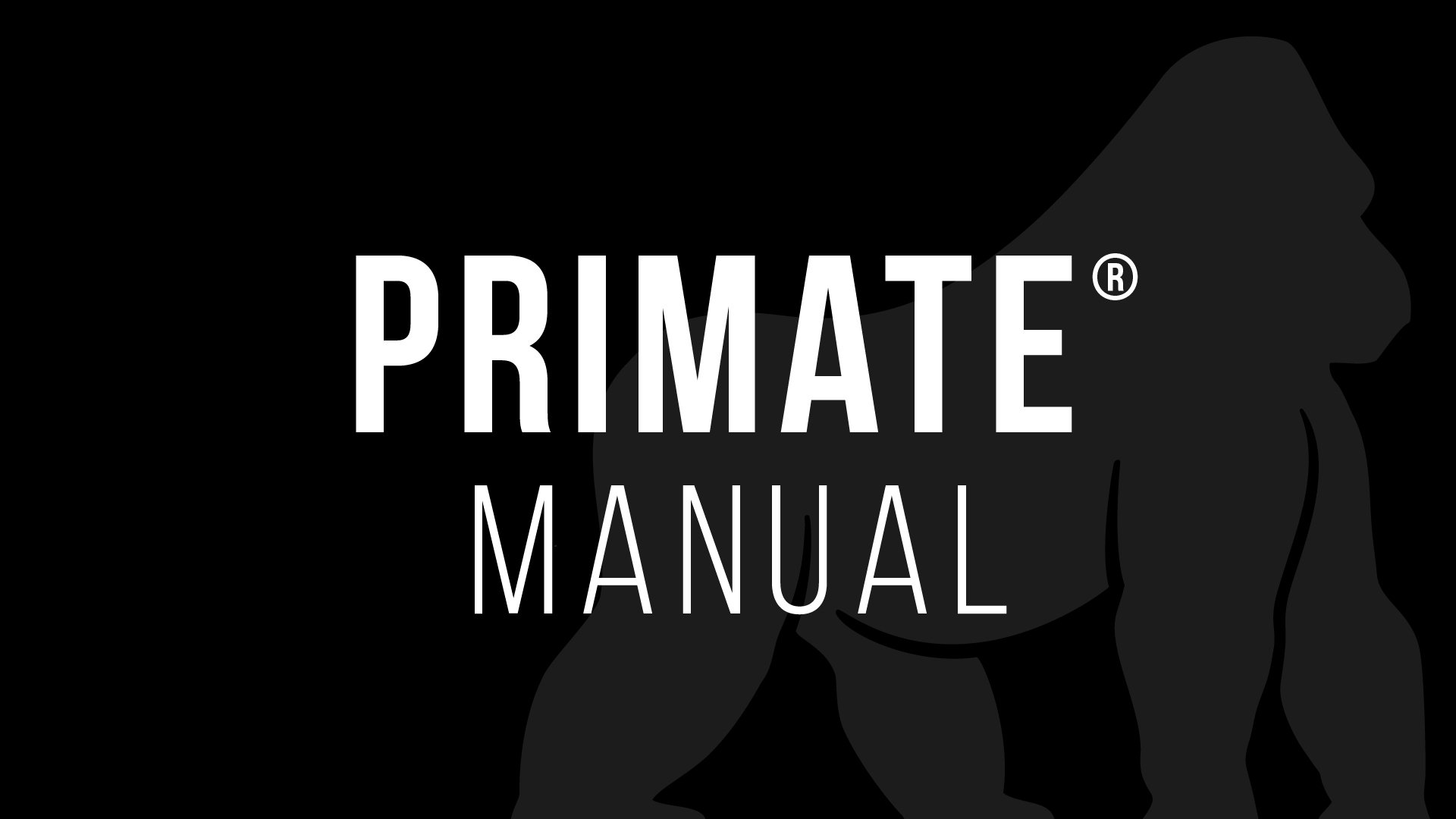 Primate Manual