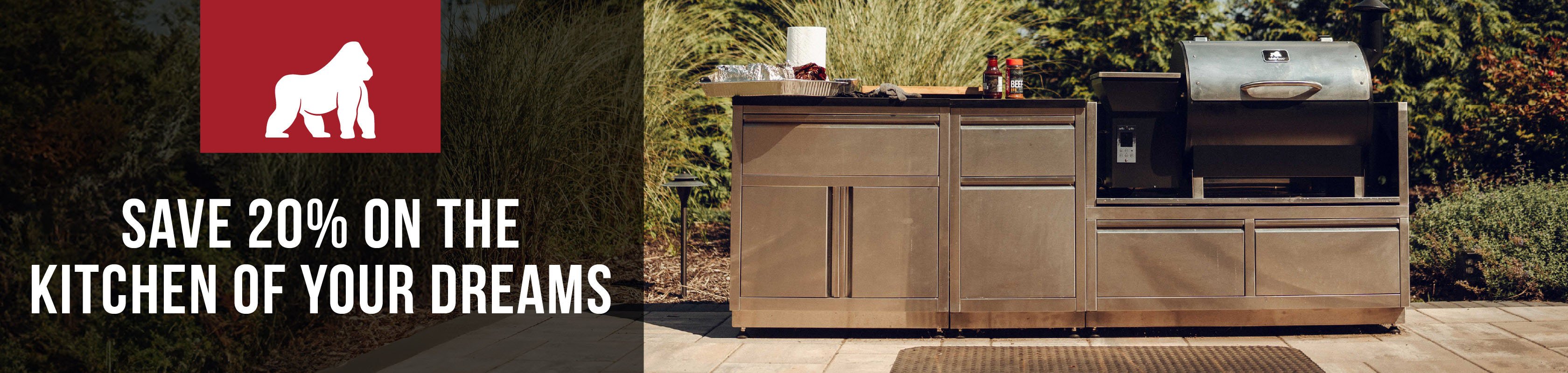 Save 20% on the Kitchen of your Dreams