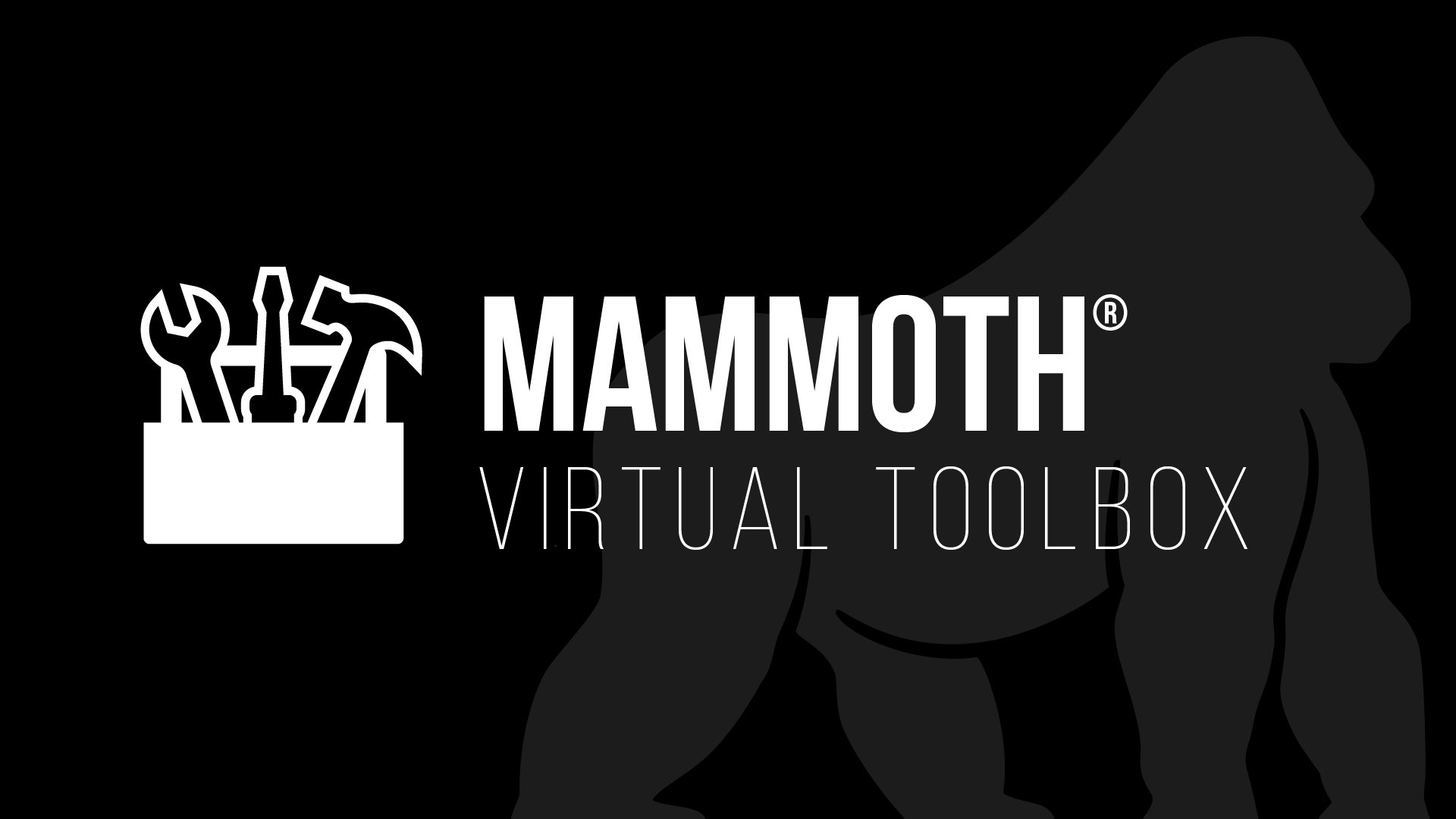Mammoth Virtual Toolbox