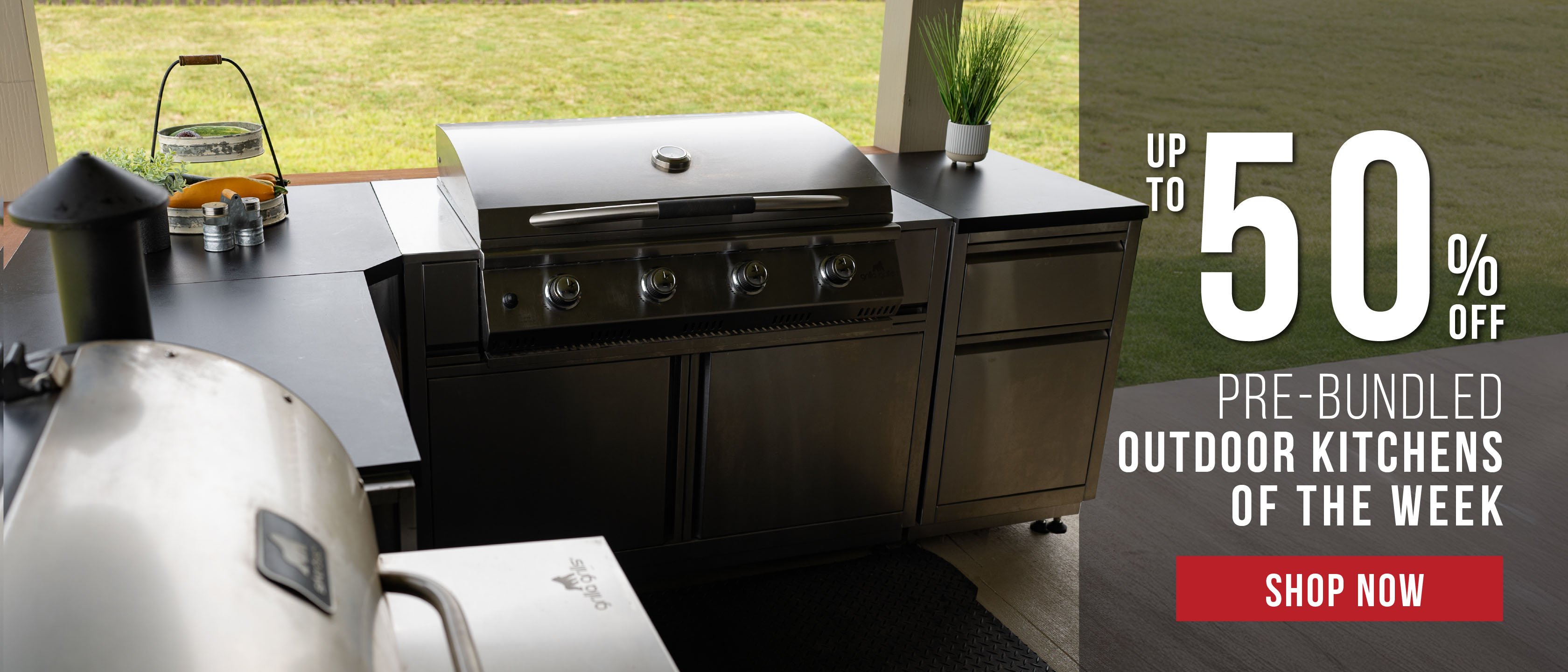 Up to 50% Off Outdoor Kitchens of the Week!