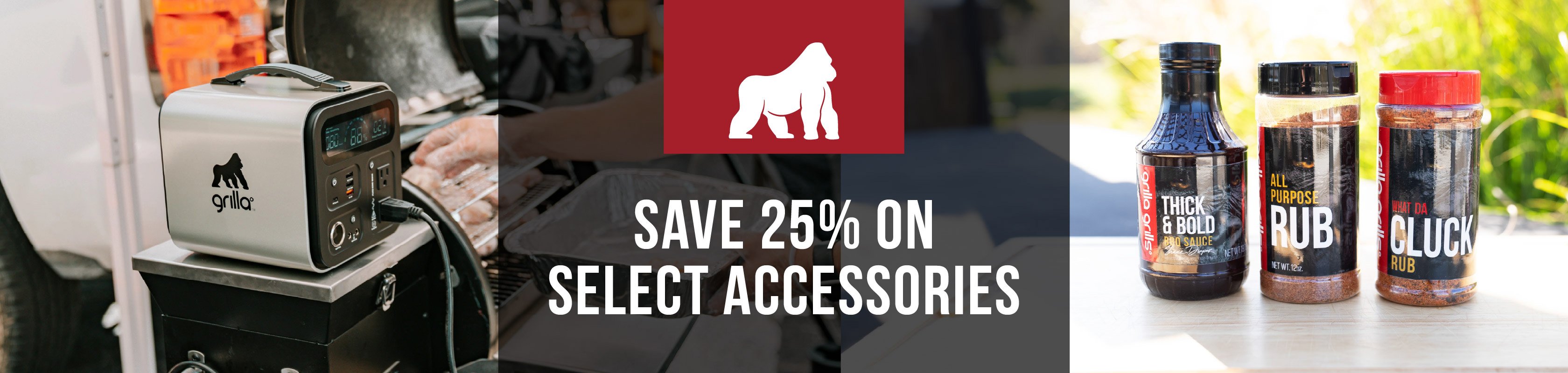 Save 25% on Select Accessories