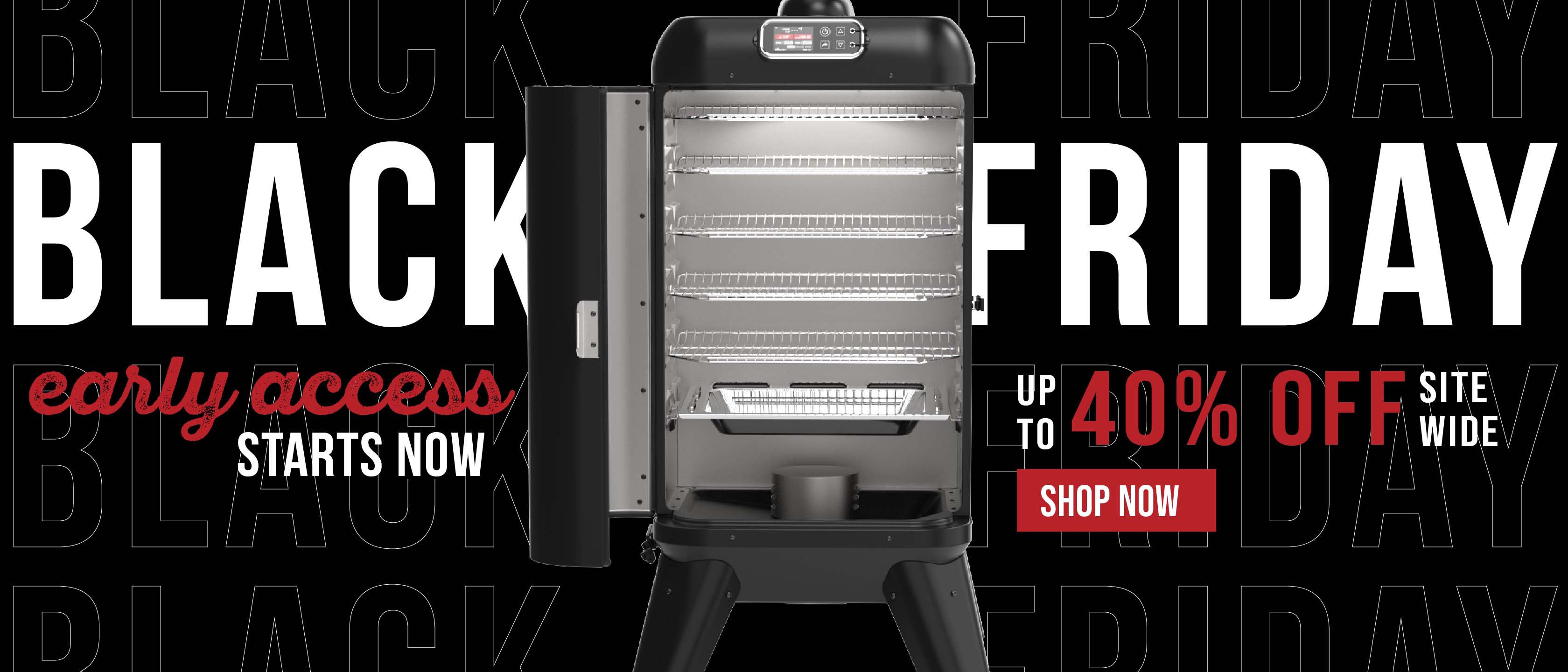 Up To 40% Off Black Friday Starts Now