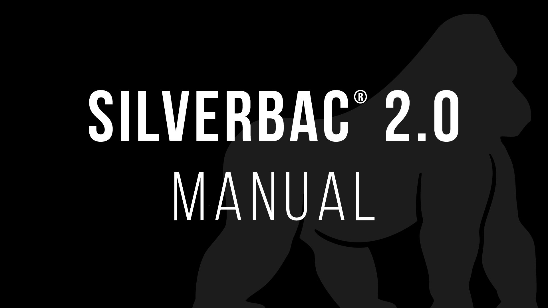Silverbac 2.0 Manual