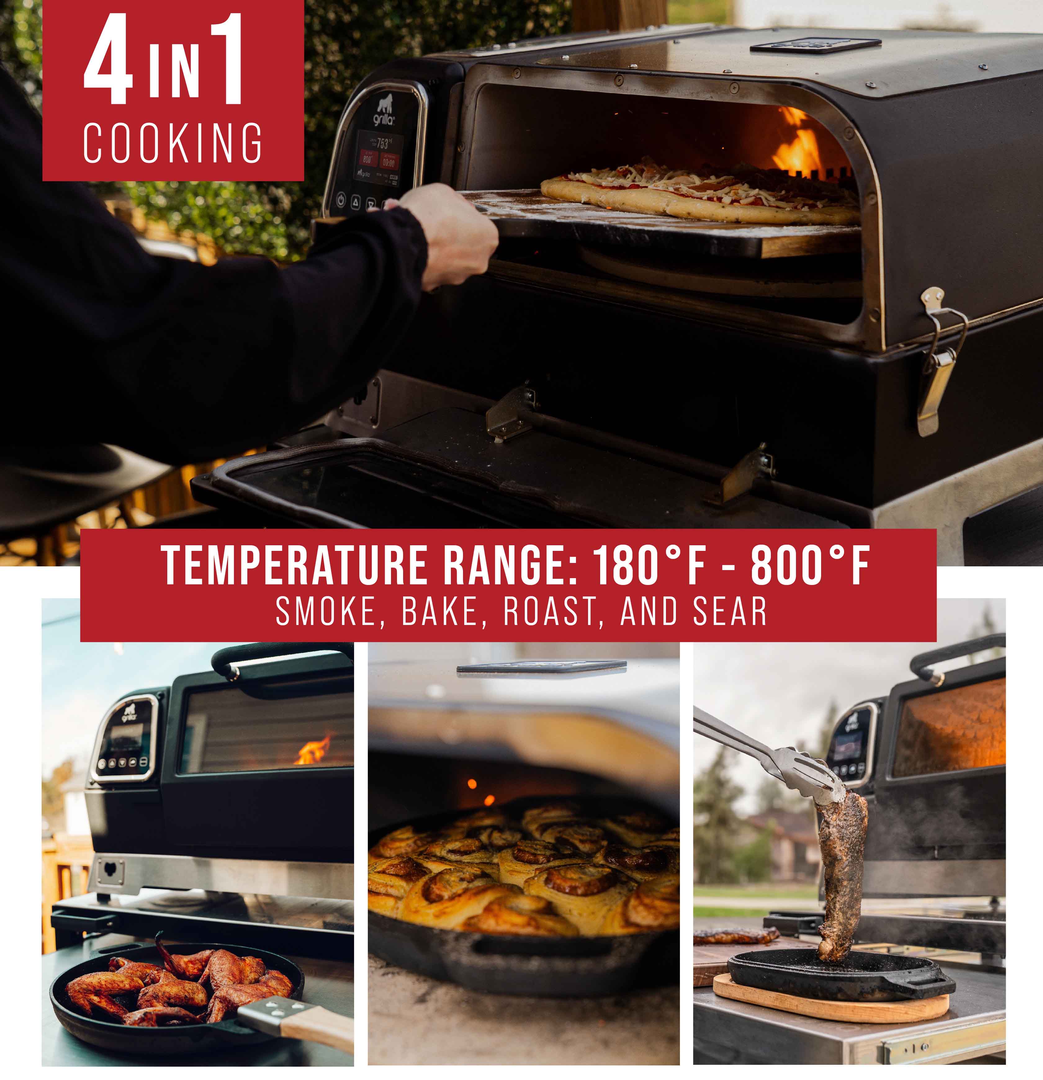 4-in-1 Cooking