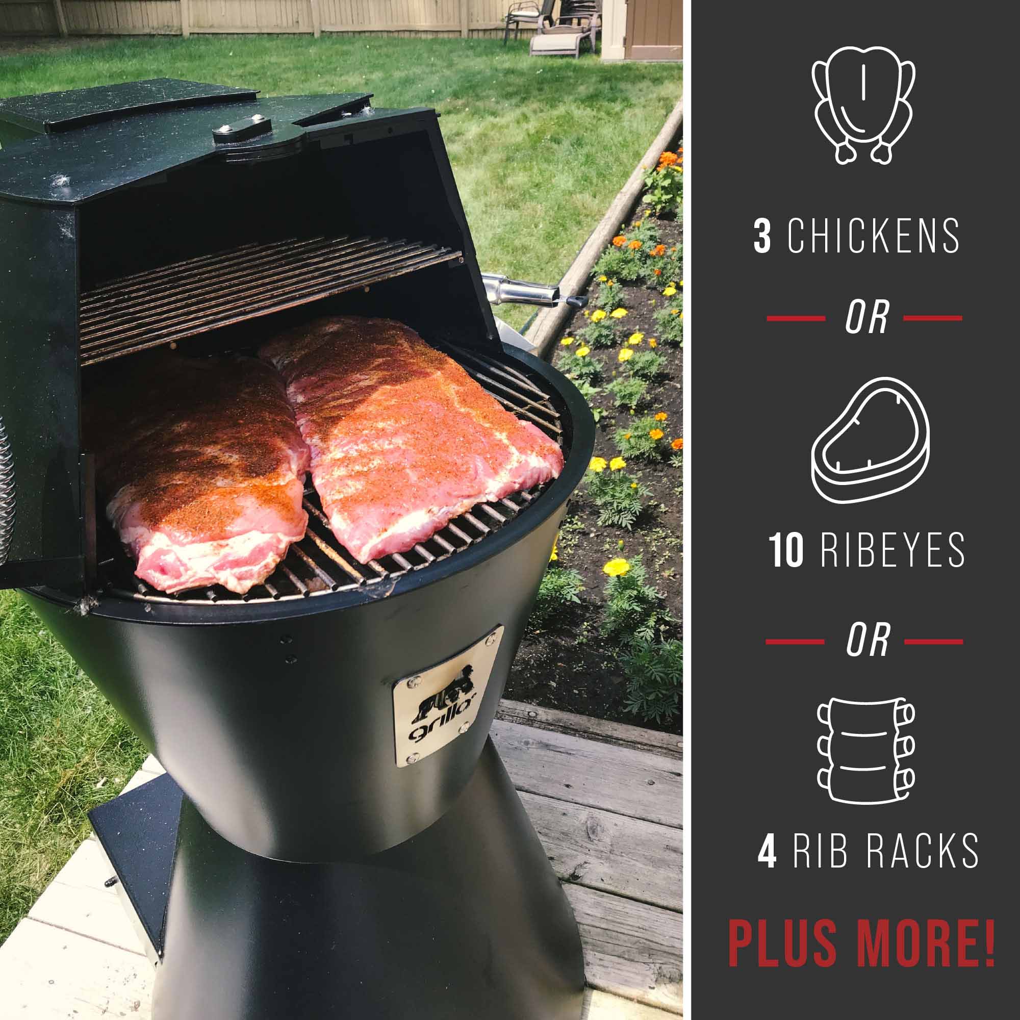 Features 3 - Grilla OG Wood Pellet Smoker